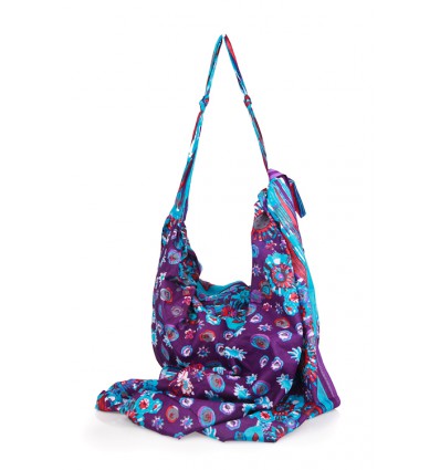 Bolso y pareo Purple Sun n Sea