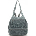 MISAKO Mochila Antirrobo Gris - Complemento Chic y Seguro