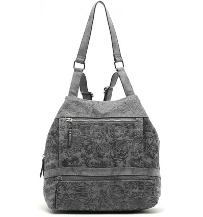 MISAKO Mochila Casual Gris - Tu Aliada Antirrobo con Estilo