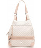 Mochila antirrobo Tono Pastel con Detalles Rosados - Elegancia Suave y Moderna