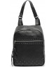 Mochila Negra con Detalles de Tachuelas - Elegancia Segura