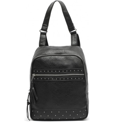 Mochila Negra con Detalles de Tachuelas - Elegancia Segura