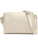 Bolso Bandolera Acolchado Crema - Elegancia Atemporal