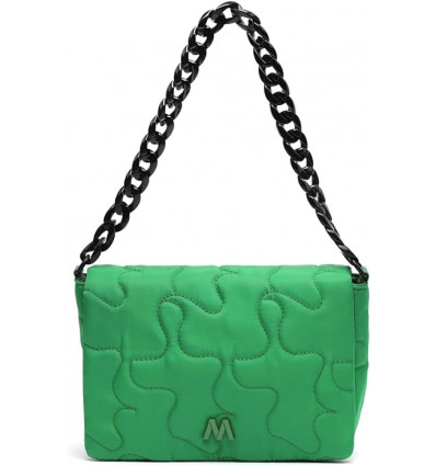 Bolso de Fiesta Verde con Cadena Elegante - Versatilidad con un Toque de Color