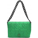 Bolso de Fiesta Verde con Cadena Elegante - Versatilidad con un Toque de Color