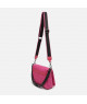 Bolso Bandolera Rosa Acolchado con Cadena Negra - Atrevido y Chic