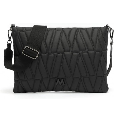 Bolso Bandolera Acolchado Negro - Elegancia Urbana