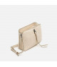 Bolso Bandolera Texturizado Crema de Misako - Toque Suave y Neutral