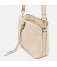 Bolso Bandolera Texturizado Crema de Misako - Toque Suave y Neutral