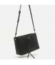 Bolso Bandolera Texturizado Negro de Misako - Clásico Imprescindible