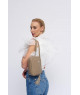 Bolso Bandolera Texturizado Beige con Borla Elegante - Tu Compañero de Estilo Diario