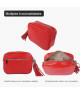 Bolso Bandolera Rojo Vibrante con Borla - Acentúa Tu Look con Color