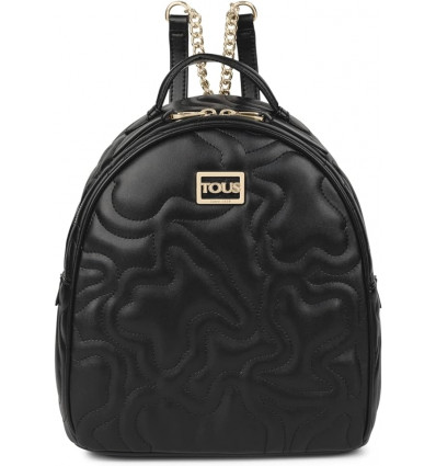 Mochila K Dream de TOUS para Mujer - Negra con Detalles Dorados