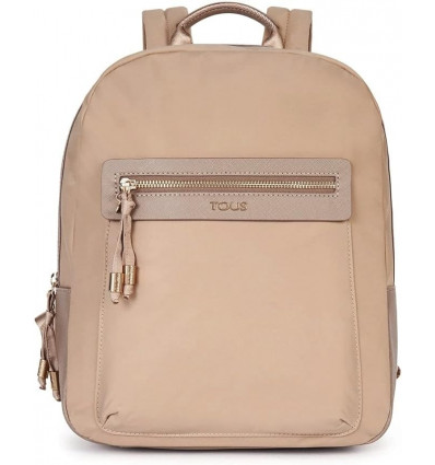 Mochila TOUS Brunock Chain Beige - Combinación de Elegancia y Funcionalidad