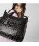 Bolso TOUS Lindsay Shiny en Vinilo Efecto Charol Negro