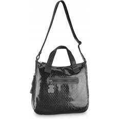 Bolso TOUS Lindsay Shiny en Vinilo Efecto Charol Negro