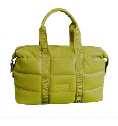 Bolso Bowling de Diseño Único Verde Lima - Agatha Ruiz de la Prada