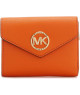 Cartera Trifold Greenwich de Michael Kors en Naranja Vibrante