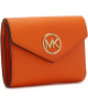 Cartera Trifold Greenwich de Michael Kors en Naranja Vibrante