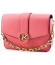 Bolso Michael Kors Carmen para Mujer en Rosa Vibrante - Elegancia Compacta y Moderna