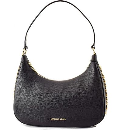 Bolso Michael Kors Negro Hobo - Modelo Elegante