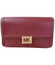 Bolso de Hombro Mediano Michael Kors Sonia en Cuero Merlot