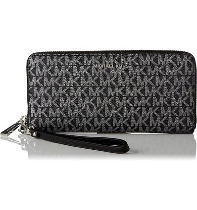 Cartera de Viaje Michael Kors - Negro con Adornos Plateados