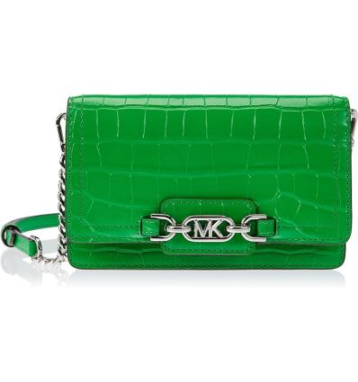 Bolso Michael Kors Heather Verde - Elegancia Vibrante