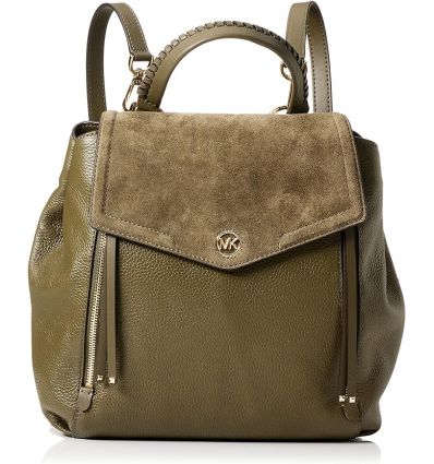 Mochila Michael Kors MD Conv - Versatilidad en Verde Oliva