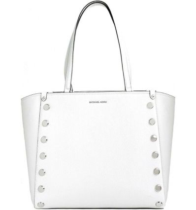 Bolso Holly Michael Kors Blanco - Espacioso y Elegante